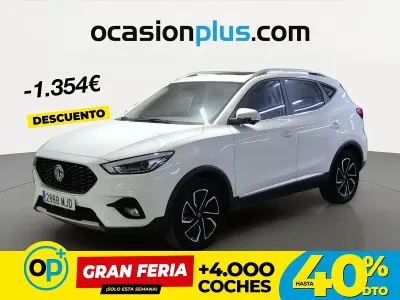 Usado MG ZS Luxury 111 CV (81 kW) 2023 Blanco SUV