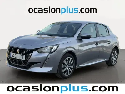 Usado Peugeot 208 Active 100 CV (73 kW) 2020 Gris Utilitario