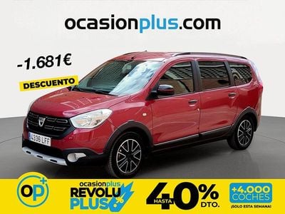 Usado Dacia Lodgy 130 CV (95 kW) 2020 Rojo Monovolumen