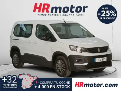 Gebraucht Peugeot Rifter Business-Line 100 PS (73 kW) 2022 Weiß Van / Kleinbus