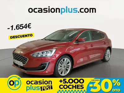 Brugt Ford Focus Vignale 150 HK (110 kW) 2019 Rød Sedan