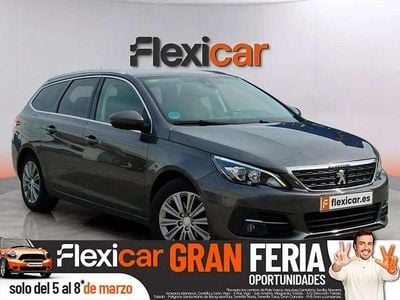 Usado Peugeot 308 SW Allure 131 CV (96 kW) 2020 Gris Familiar