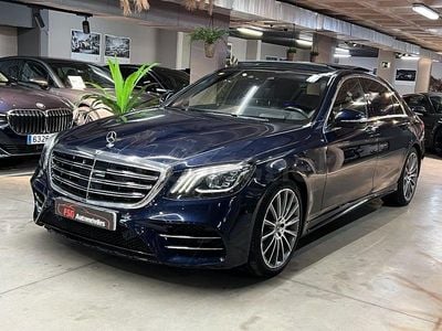 Usado Mercedes S560 476 CV (350 kW) 2020 Azul Berlina