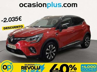 Usado Renault Captur Techno 91 CV (66 kW) 2023 Rojo SUV