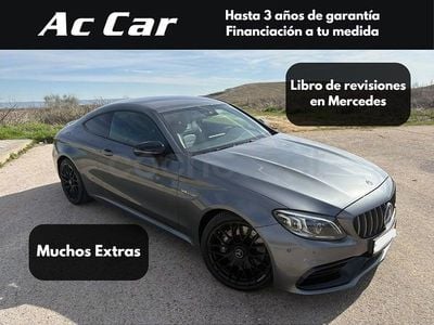 Usado Mercedes C63 AMG 476 CV (350 kW) 2019 Gris / plata Coupe