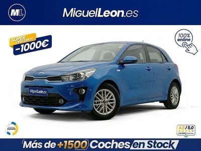 Azul Usado 2022 Kia Rio Berlina | 12.985 € (Precio justo)