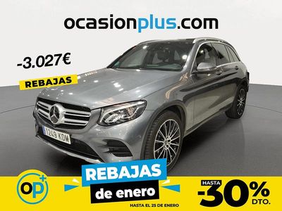 Gris Usado 2017 Mercedes GLC250 SUV | 30.463 € (Precio justo)