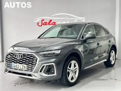 Usado Audi Q5 S-Line 204 CV (150 kW) 2022 Gris SUV