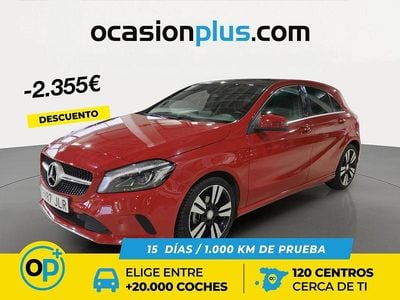 Usado Mercedes A180 Urban 109 CV (80 kW) 2016 Rojo
