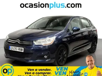 Usado Citroën C4 Seduction 120 CV (88 kW) 2013 Azul Utilitario