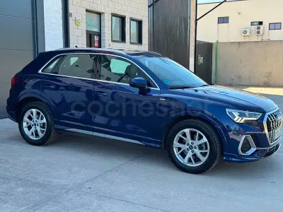 Usado Audi Q3 S-Line 150 CV (110 kW) 2022 Azul SUV