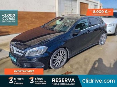 Usado Mercedes A250 AMG line 211 CV (155 kW) 2013 Negro Utilitario