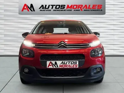 Käytetty Citroën C3 Feel 82 HP (60 kW) 2018 Punainen Viistoperä