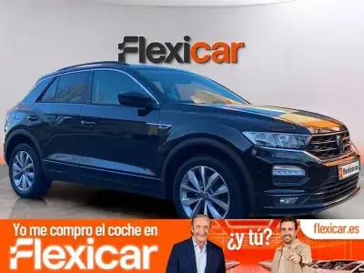 Usado VW T-Roc R-line 150 CV (110 kW) 2021 Negro SUV