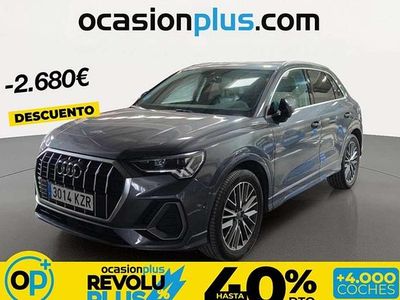 Usado Audi Q3 S-Line 150 CV (110 kW) 2019 Gris SUV