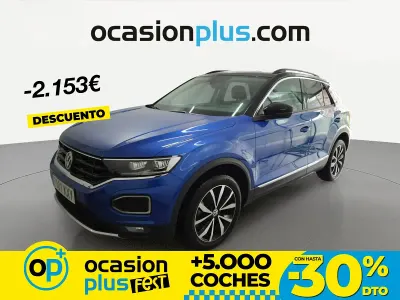 Usado VW T-Roc Advance 150 CV (110 kW) 2019 Azul SUV