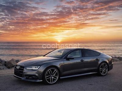 Usado Audi A7 Sportback S-Line 320 CV (235 kW) 2016 Gris / plata Utilitario