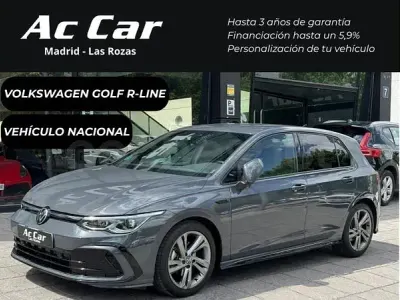 Usado VW Golf VII R-line 150 CV (110 kW) 2021 Gris / plata Utilitario