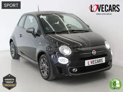 Usado Fiat 500S S 70 CV (51 kW) 2021 Negro Berlina