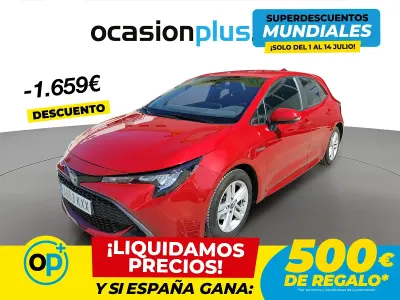 Usado Toyota Corolla Active 122 CV (89 kW) 2019 Rojo Berlina