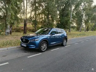 Usado Mazda CX-5 150 CV (110 kW) 2019 Azul SUV