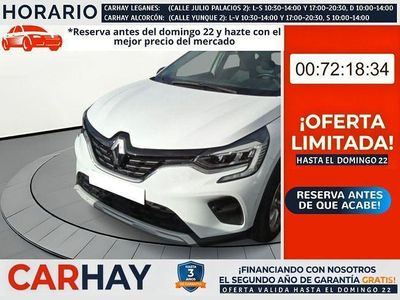 Usado Renault Captur Intens 101 CV (74 kW) 2021 Blanco SUV