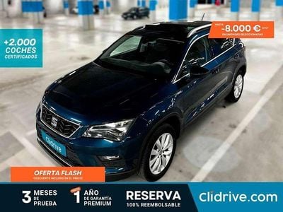 Usado Seat Ateca XCELLENCE 150 CV (110 kW) 2017 Azul SUV