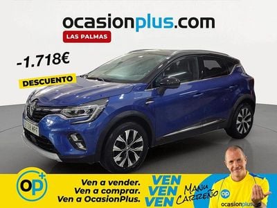 Usado Renault Captur Techno 90 CV (66 kW) 2024 Azul SUV