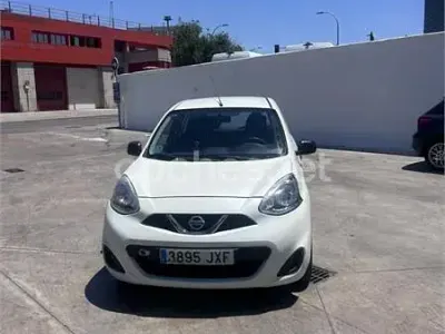 Usado Nissan Micra Tekna 80 CV (58 kW) 2017 Blanco Utilitario