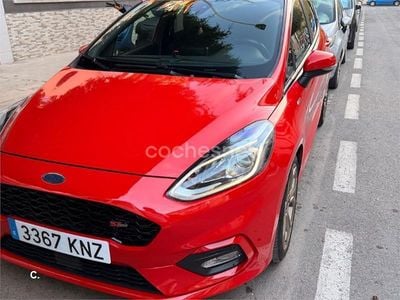 Usado Ford Fiesta ST-Line 140 CV (102 kW) 2018 Rojo Utilitario