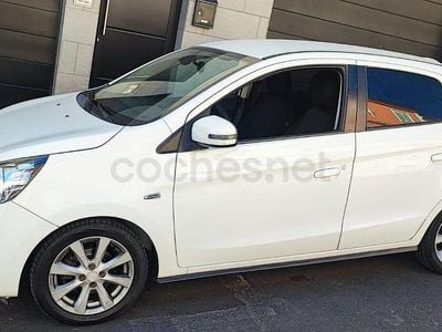 Usado Mitsubishi Space Star Motion 80 CV (58 kW) 2015 Blanco Berlina