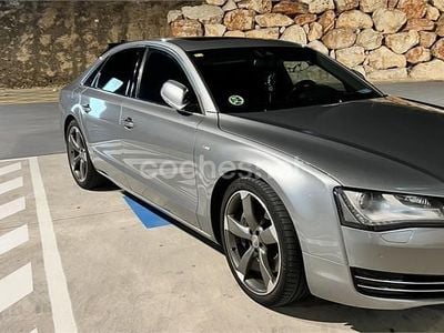 Usado Audi A8 385 CV (283 kW) 2012 Gris / plata Berlina