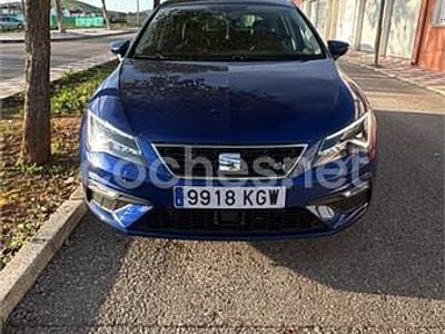 Usado Seat Leon FR 150 CV (110 kW) 2018 Azul Berlina