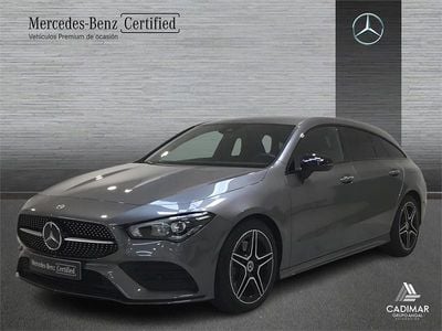 Gris Usado 2023 Mercedes CLA200 Shooting Brake Familiar | 36.900 €
