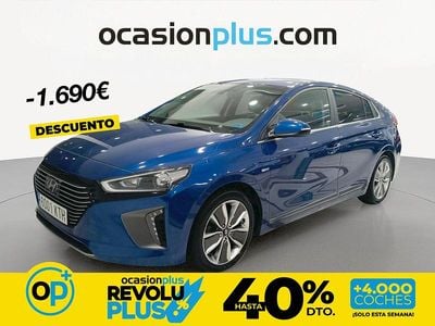 Usado Hyundai Ioniq 141 CV (103 kW) 2019 Azul Utilitario