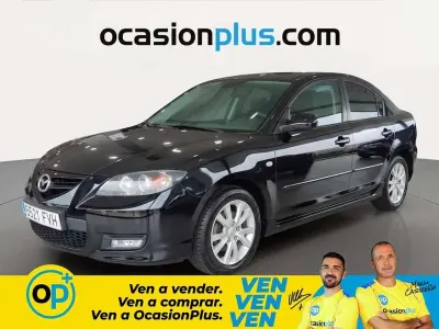 Usado Mazda 3 Active Plus 105 CV (77 kW) 2007 Negro Utilitario