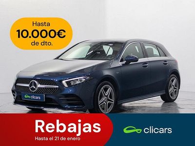 Azul Usado 2021 Mercedes A250 Berlina | 25.990 € (Precio justo)