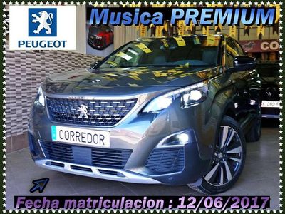 Usado Peugeot 3008 GT-line 165 CV (121 kW) 2017 Gris / plata SUV