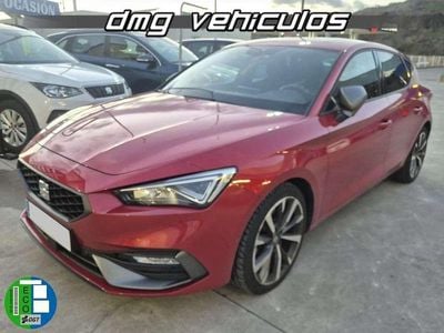 Usado Seat Leon FR 150 CV (110 kW) 2020 Rojo Utilitario