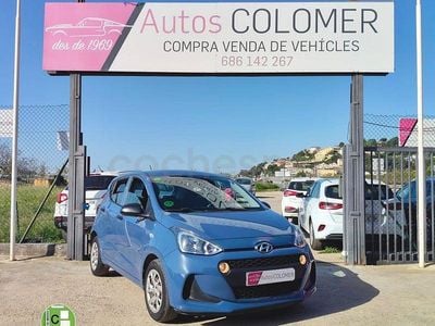 Usado Hyundai i10 67 CV (49 kW) 2017 Azul Utilitario