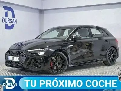 Usado Audi RS3 Sportback Sport 400 CV (294 kW) 2022 Negro Utilitario