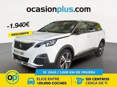 Usado Peugeot 5008 Allure 130 CV (95 kW) 2018 Blanco SUV