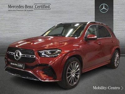Usado Mercedes GLE350 AMG line 197 CV (144 kW) 2024 Hyacinth red  metallic paint