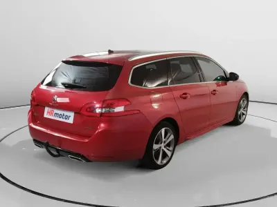 Brugt Peugeot 308 GT-line 131 HK (96 kW) 2018 Rød Stationcar