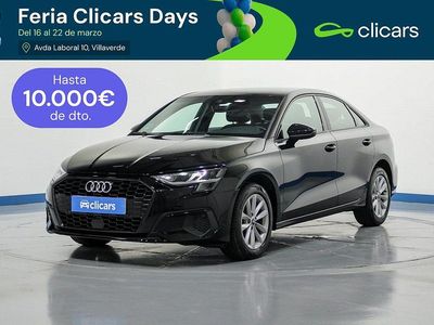 Usado Audi A3 116 CV (85 kW) 2021 Negro Berlina