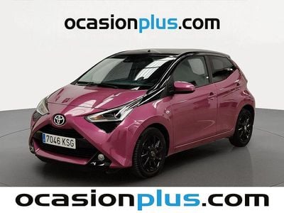Käytetty Toyota Aygo X-cite 72 HP (52 kW) 2018 Vaaleanpunainen Viistoperä