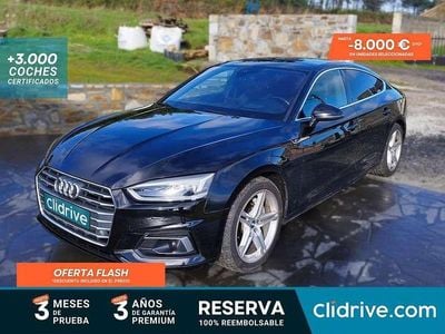 Usado Audi A5 Sportback Ambiente 218 CV (160 kW) 2017 Negro Utilitario