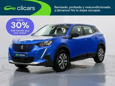 Usado Peugeot e-2008 Active 100 kW (136 CV) 2022 Azul SUV
