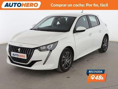 Blanco Usado 2021 Peugeot 208 Active Utilitario | 10.899 € (Precio justo)