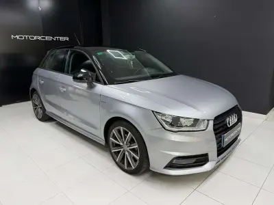 Usado Audi A1 Sportback S-Line 95 CV (69 kW) 2015 Gris Utilitario